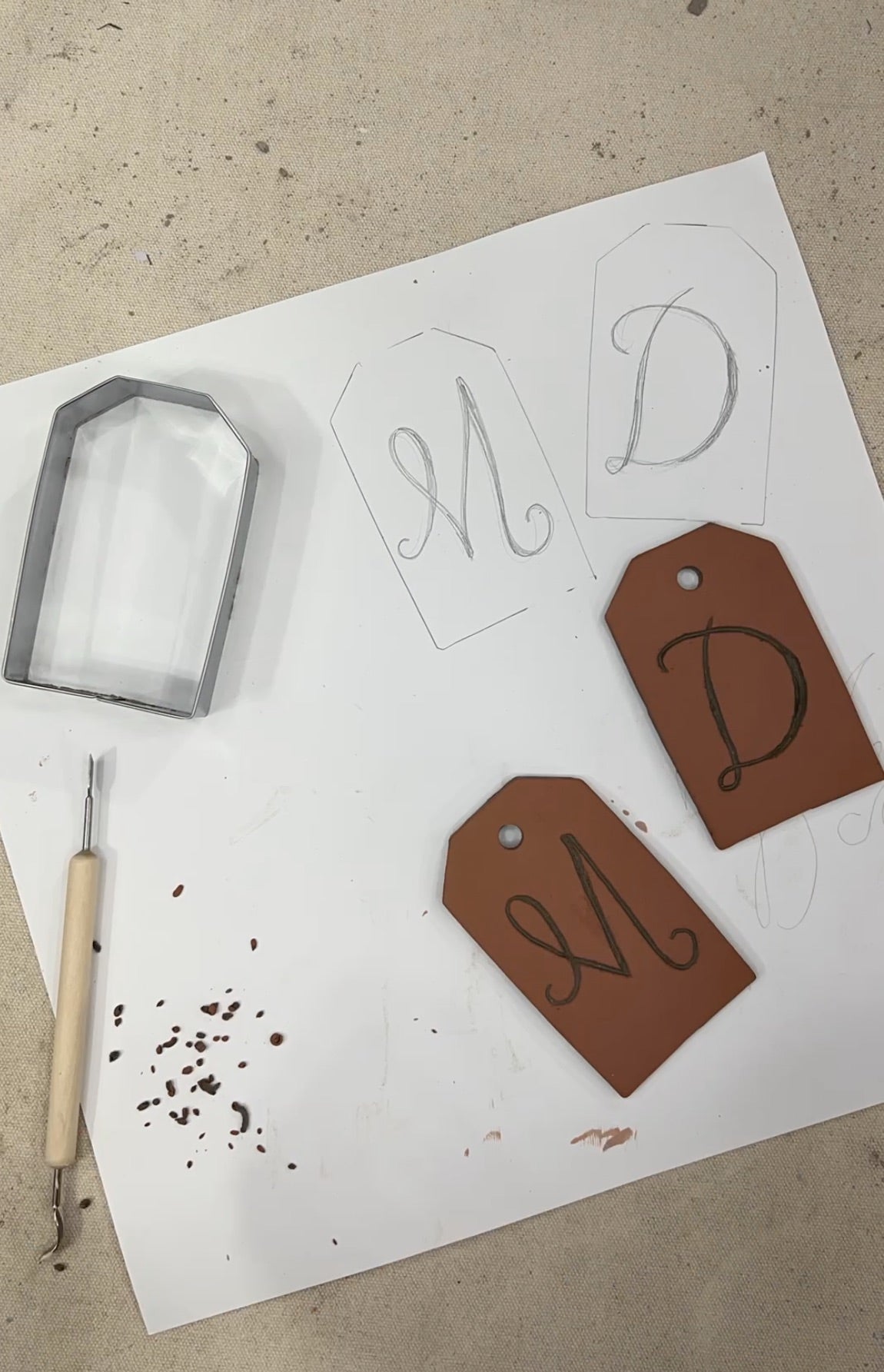 Customizable Stocking Tag