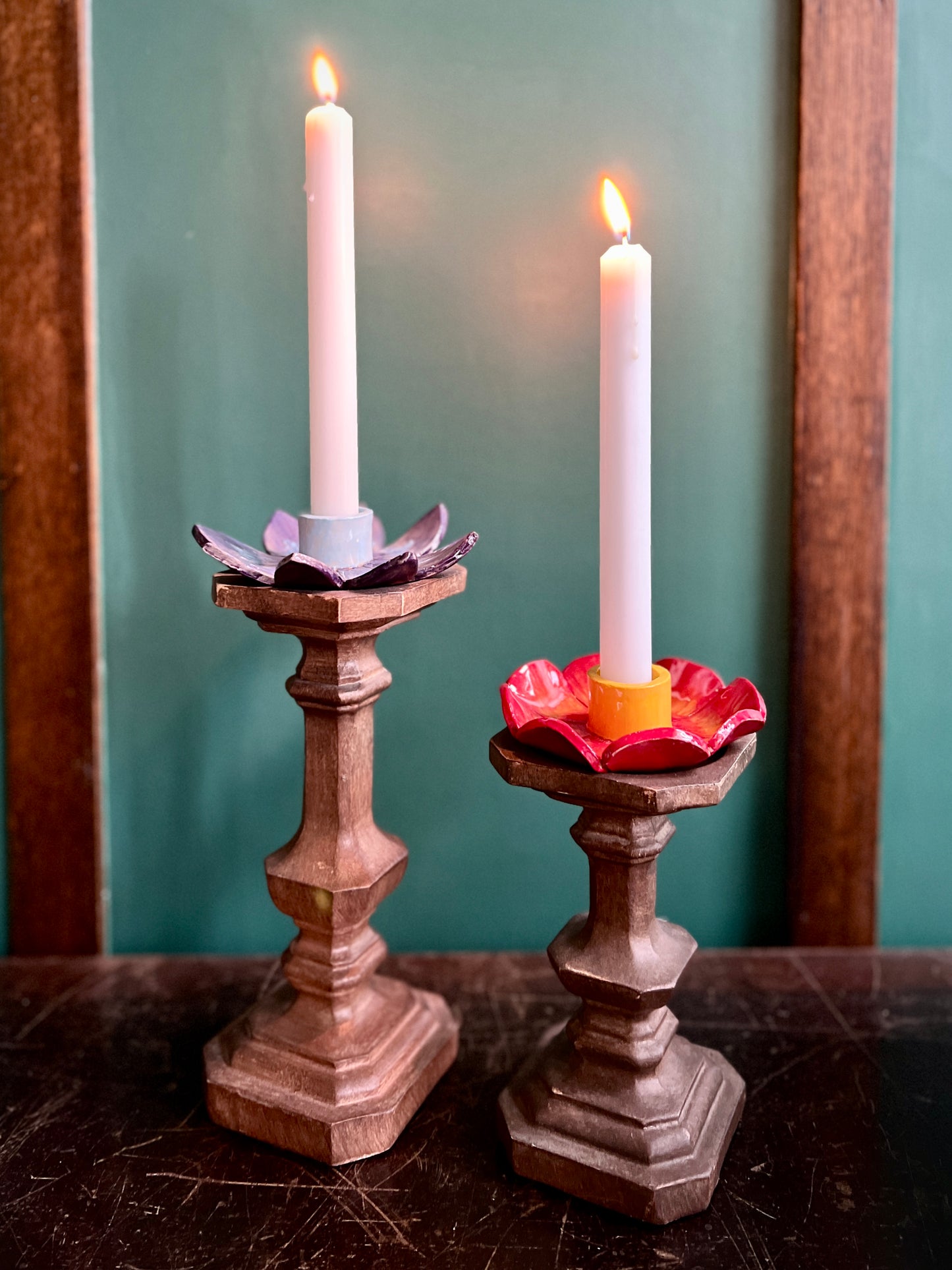 Beauty in Diversity / Black History Month Candlestick Holders