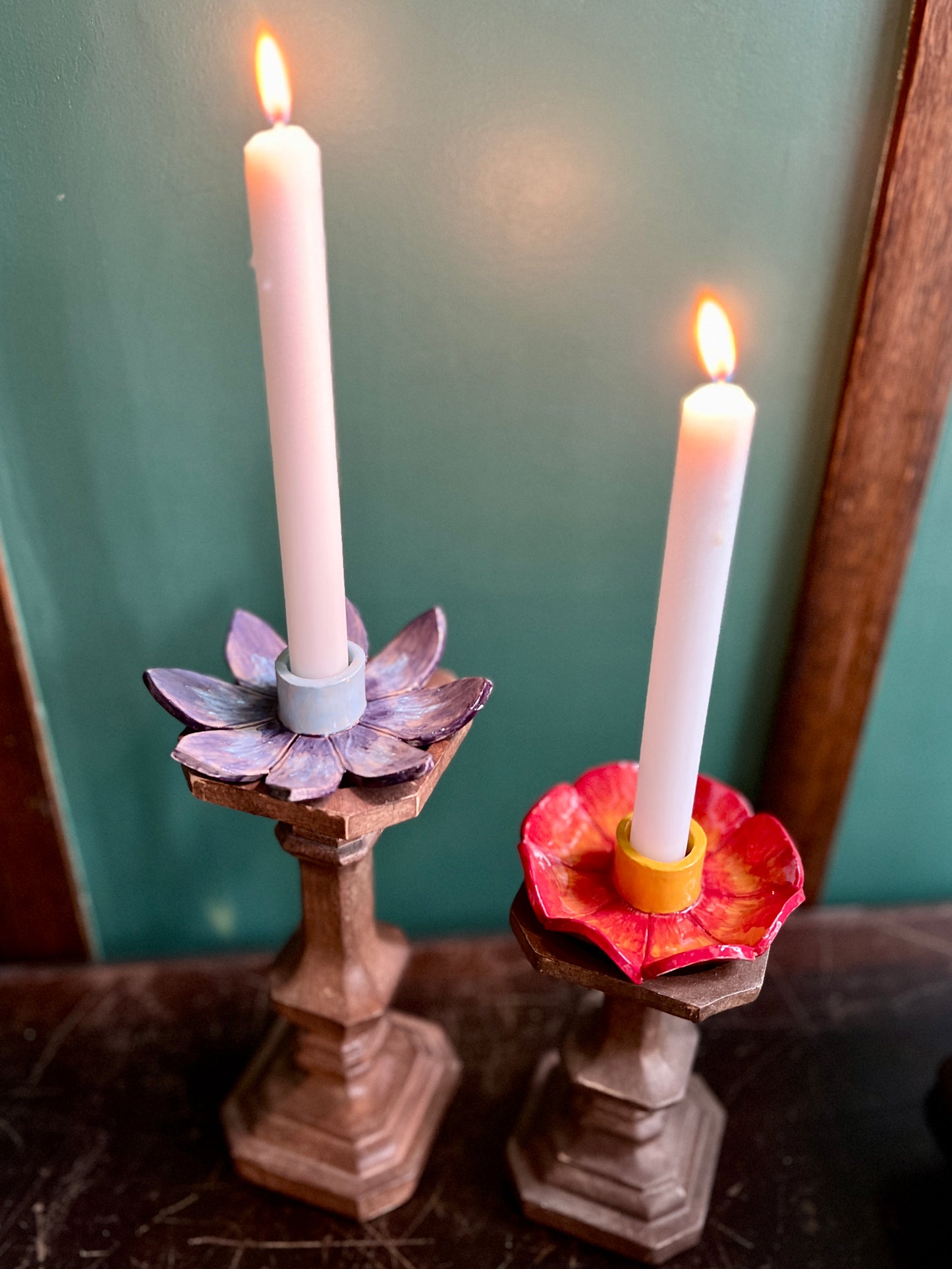 Beauty in Diversity / Black History Month Candlestick Holders